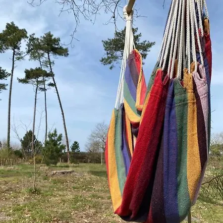 Charmante Roulotte Dans La Nature Apartment Mimizan